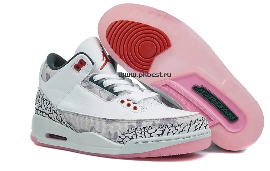 Rice GOD Wings READY PK Jordan MATERIALS 3 Jordan powder Air Retro ash RETAIL  TO SHIP 0505